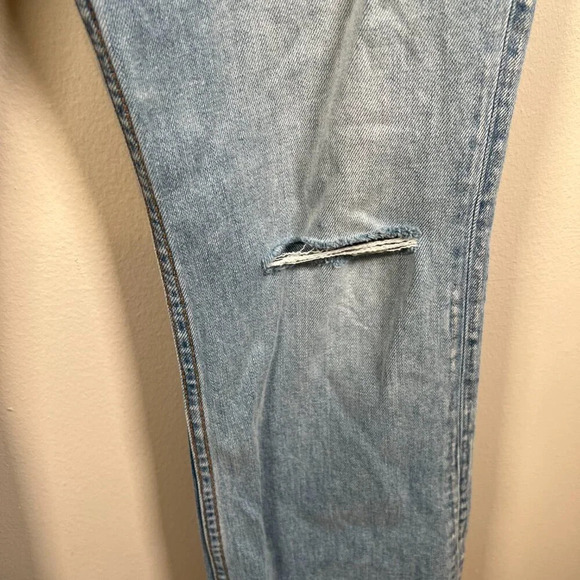 Rag & Bone Casey High Rise Ankle Flare Jeans Size 26 Lucy Light Wash Distressed - Picture 9 of 14